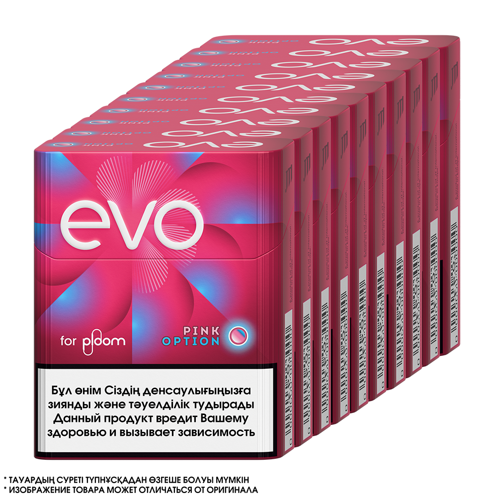 EVO Pink Option — Қарбыз дәмі бар Капсула (1 блок) 