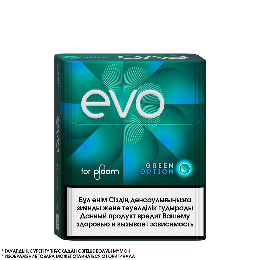 EVO Green Option - Капсула со вкусом мяты (1 пачка)