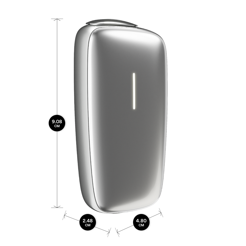 Ploom X Advanced  -  Күміс түстес Металлик